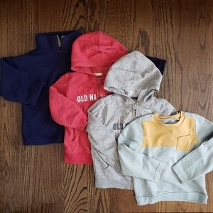 4 toddler boy sweatshirts jacket